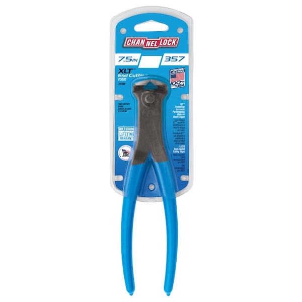 Channellock Channellock 7.5 in. Steel End Cutting Pliers - 357