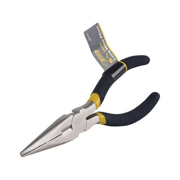 Protectionpro 6.5 in. Drop Forged Carbon Steel Long Nose Plier - PR880831