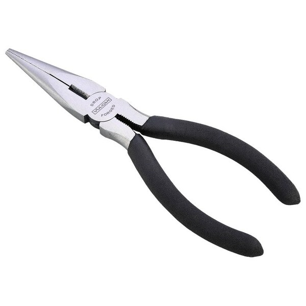Vulcan Plier, 6-1/2 in OAL, 1.2 mm Cutting Capacity, 4 cm Jaw Opening, Black Handle, Matte-Grip Handle - PC920-33