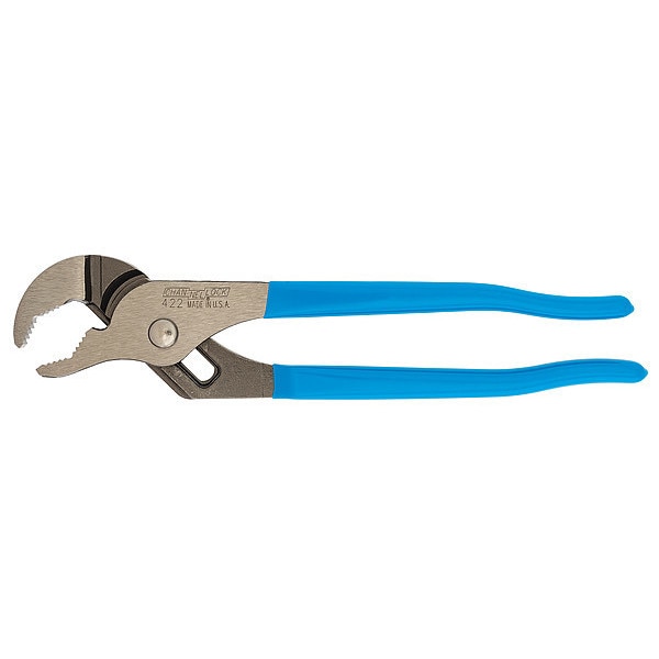 Channellock 9 1/2 in V-Jaw Tongue and Groove Plier, Serrated - 422