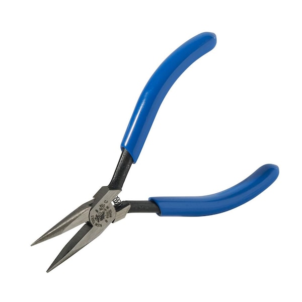 Klein Tools 4 13/16 in Needle Nose Plier Plastic Dipped Handle - D322-41/2C