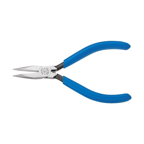 Klein Tools 4 13/16 in Needle Nose Plier Plastic Dipped Handle - D322-41/2C
