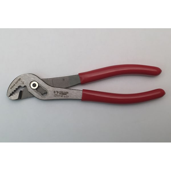 Wilde FLUSH FASTENER 6-3/4" ANGLE NOSE SLIP JOINT PLIERS-POLISHED-BULK - G251FP.NP/BB