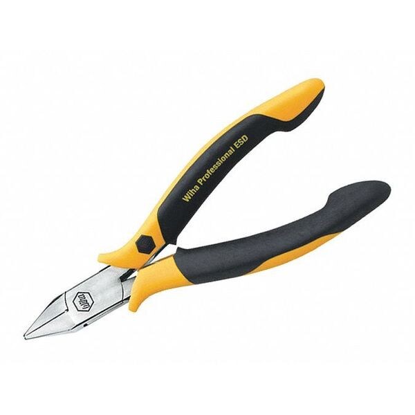 Wiha ESD Prec Tapered Head Semi Flush Cutters - 32703