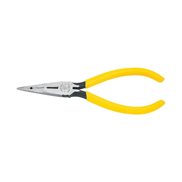 Klein Tools Telephone Work Pliers, Needle-Nose Side-Cutters, Type L1, 6-1/2-Inch - 71980