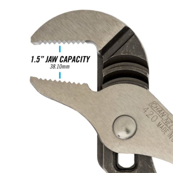 Channellock Channellock Permalock 9-1/2 in. Steel Tongue and Groove Pliers - 420