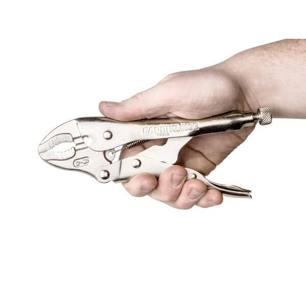Capri Tools Klinge 5 in Curved Jaw Locking Pliers with Wire Cutter - CP11123