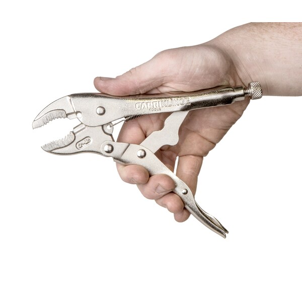 Capri Tools Klinge 5 in Curved Jaw Locking Pliers with Wire Cutter - CP11123