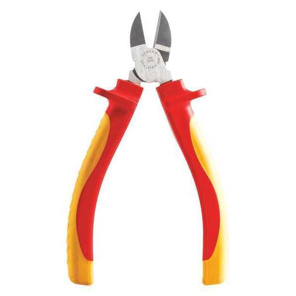 Jonard Tools 6 1/4 in Diagonal Cutting Plier Flush Cut Insulated - INP-3062