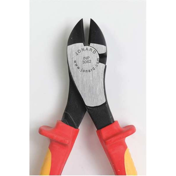 Jonard Tools 6 1/4 in Diagonal Cutting Plier Flush Cut Insulated - INP-3062