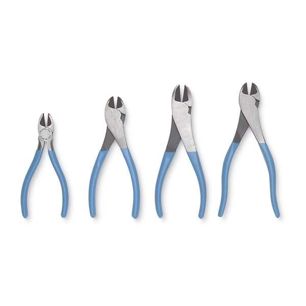 Channellock 7 3/4 in Diagonal Cutting Plier Standard Cut Oval Nose Uninsulated - 447