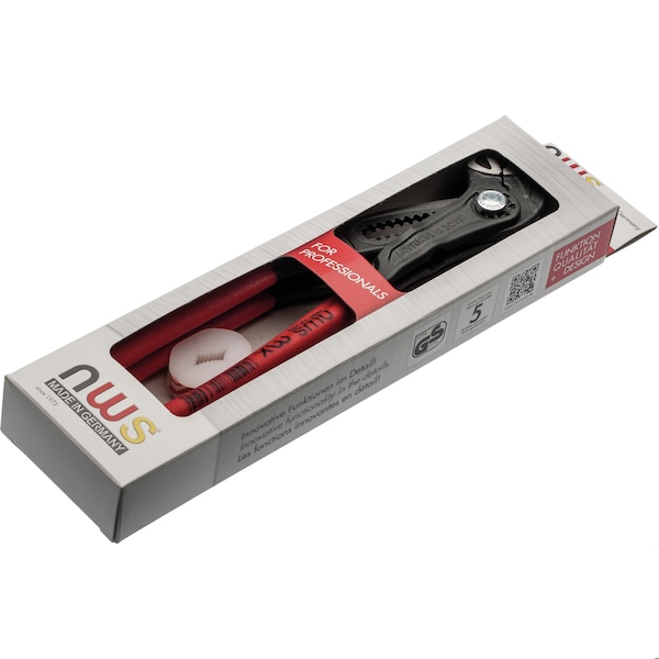 Nws Water Pump Plier Maxi MX 3 PC Set 2 count 10 in. w/Plastic Jaws - 783
