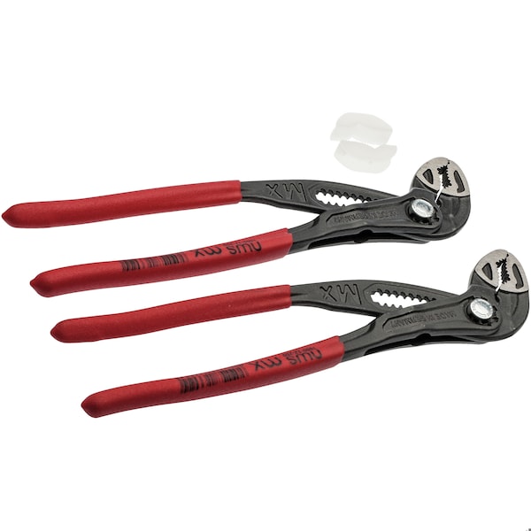 Nws Water Pump Plier Maxi MX 3 PC Set 2 count 10 in. w/Plastic Jaws - 783