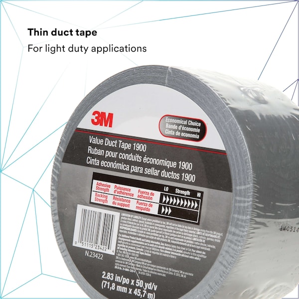 3M VlueDctTp1900Slvr, 2.83nx50yd5.8m, PK12 - 1900

3M VlueDctTp1900Slvr, 2.83nx50yd5.8m, PK12 - 1900
