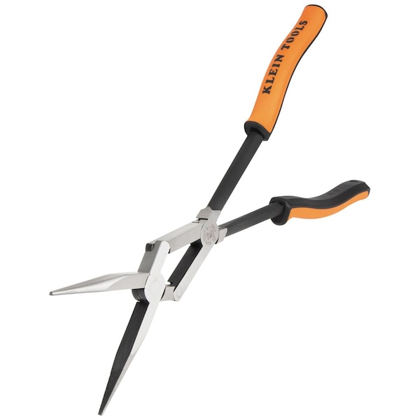 Klein Tools Pliers, Long Reach Needle Nose Pliers, Straight Nose, 13-Inch - 71400