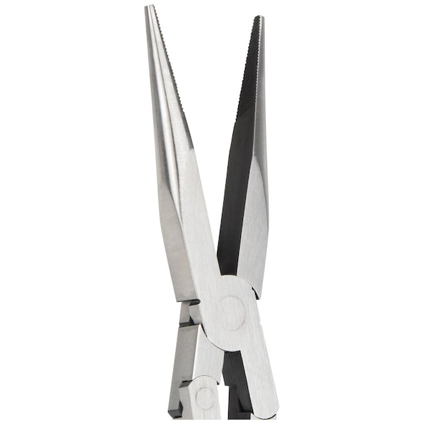 Klein Tools Pliers, Long Reach Needle Nose Pliers, Straight Nose, 13-Inch - 71400