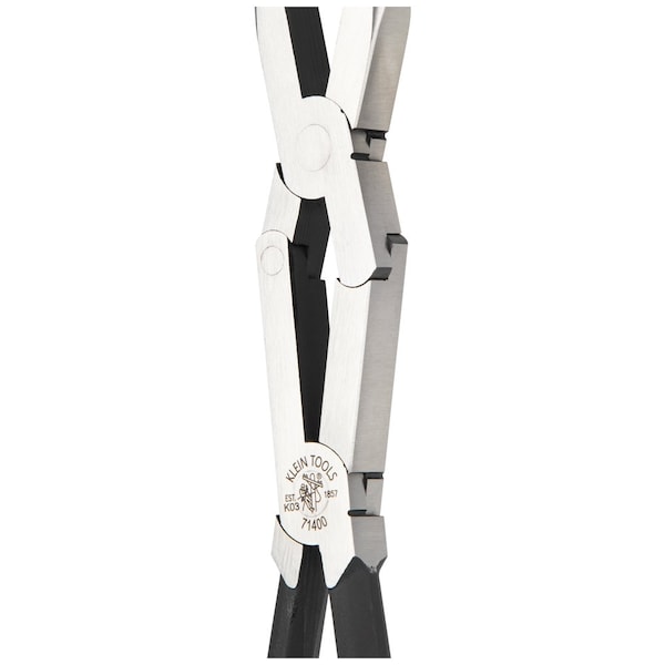 Klein Tools Pliers, Long Reach Needle Nose Pliers, Straight Nose, 13-Inch - 71400