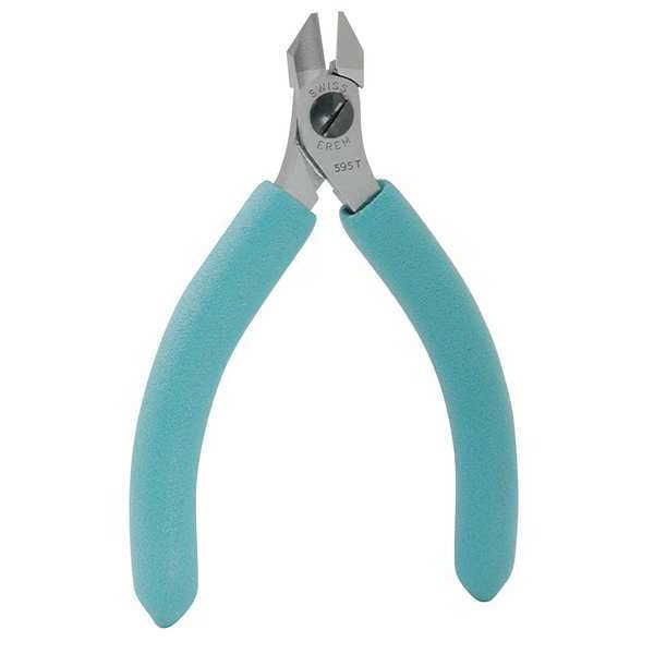 Erem 6 1/2 in Diagonal Cutting Plier Semiflush Cut Uninsulated - 595T