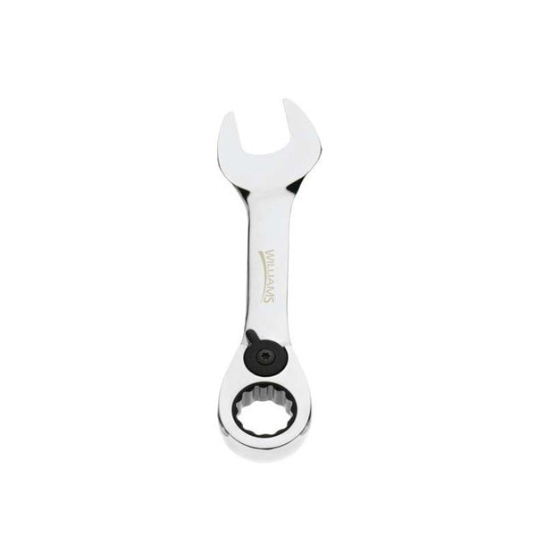 Llave combinada Williams, apertura de 12 mm, redondeada, de 12 puntos - JHW1212MRCS