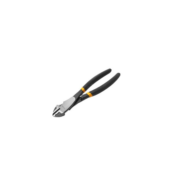 Tolsen 8 High-Leverage Diagonal Plier Drop Forged Special Tool Steel, Black Finish, Dipped Handle - 10300