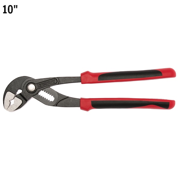 Teng Tools 10" TPR Grip Quick Set Water Pump Pliers- MB481-10TQ - MB481-10TQ