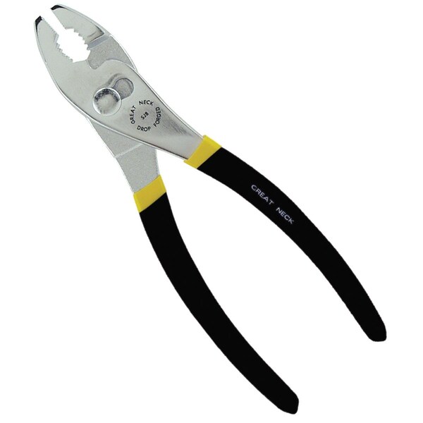 Great Neck Saw Mfg. Great Neck Saw 8in. Slip Joint Plier SJ8C - 76812006370