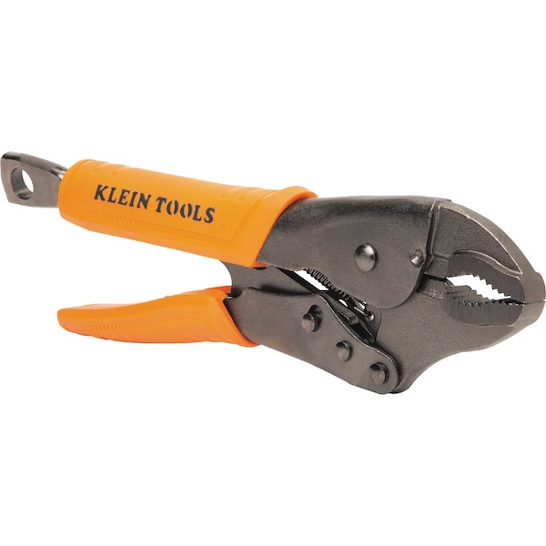 Klein Tools Curved Jaw Locking Pliers Set, 7-inch and 10-inch, 2-Piece - 38660