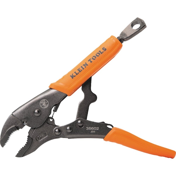 Klein Tools Curved Jaw Locking Pliers Set, 7-inch and 10-inch, 2-Piece - 38660