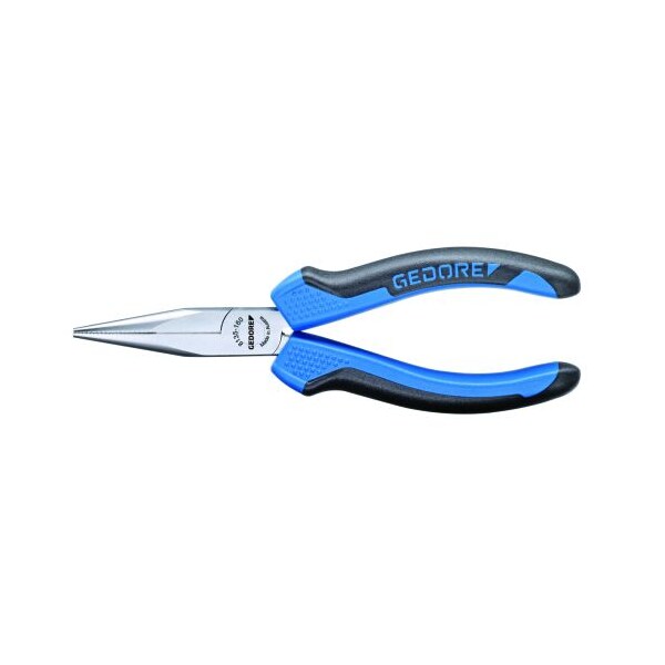 Gedore Needle Nose Pliers, 6-1/4", Number of Pieces: 1 - 6710880