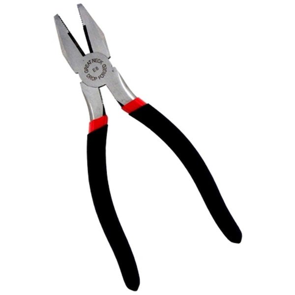 Great Neck Saw Mfg. Great Neck Saw 8in. Linesmens Pliers  E8C - 76812004147