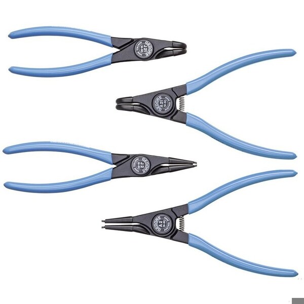 Gedore Pliers Set, 4 pcs., Material: GEDORE Chrome-Vanadium Special Hardened and Tempered Steel - 1102-001