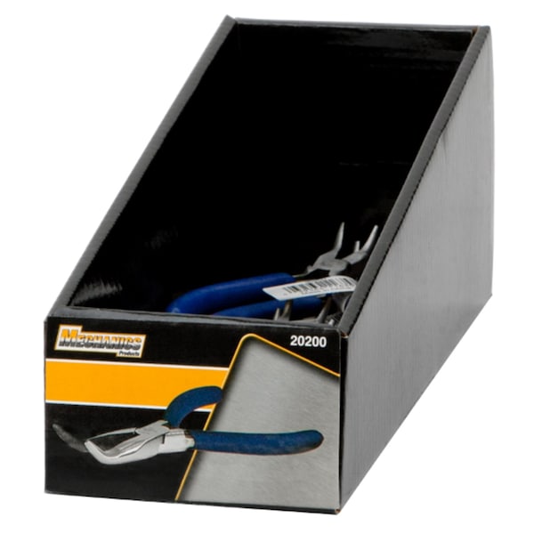 Performance Tool Performance Tool Mechanics Products 4-1/2 in. Carbon Steel Mini Bent Nose Pliers - 20200