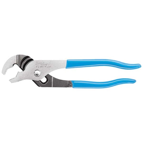 Channellock 6 1/2 in V-Jaw Tongue and Groove Plier, Serrated - 412
