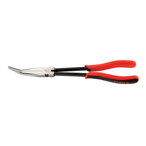 Sunex Reach Plier, 45 Degree Bent Nose, 11In Long - SUN3602V