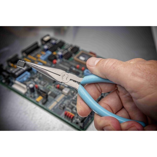 Xcelite 5 1/2 in Weller(R) Xcelite(R) Long Nose Plier Ergonomic Handle - LN55VN