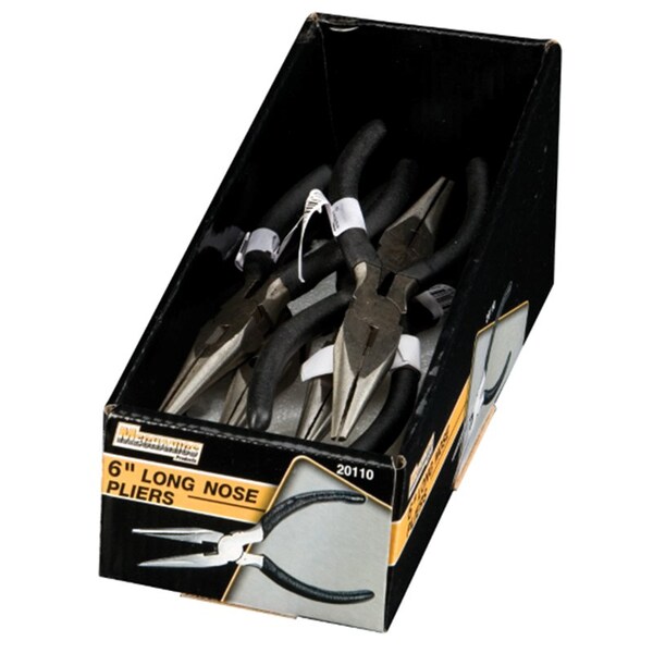 Performance Tool Performance Tool Mechanics Products 6 in. Steel Long Nose Pliers - 20110