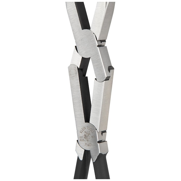 Klein Tools Long Reach Needle Nose and Bent Nose Pliers Set, 13-Inch, 2-Piece - 71402