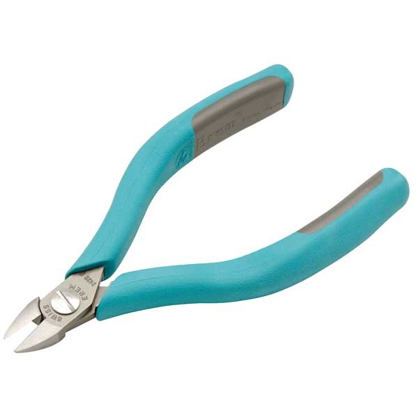Erem 5 1/8 in 2400 Precision Diagonal Cutting Plier Flush Cut Narrow Nose Insulated - 2422E