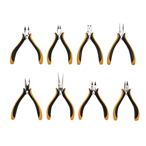 Wiha 4 3/4 in Needle Nose Plier Two Component Non-Slip Soft Grip Handle Handle - 32742