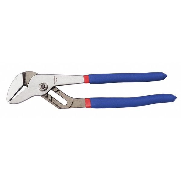 Westward 10 1/4 in Straight Jaw Tongue and Groove Plier, Serrated - 1UKH8