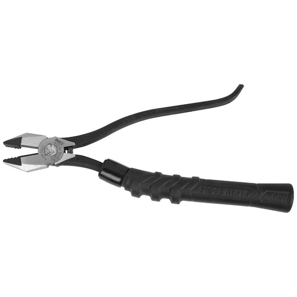 Klein Tools Slim-Head Ironworker's Pliers Comfort Grip, Aggressive Knurl, 9-Inch - M2017CSTA