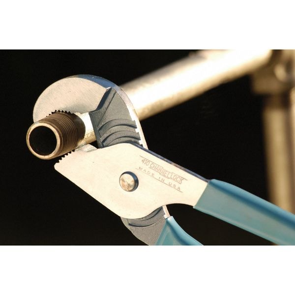 Channellock 9 1/2 in Nutbuster Nutbuster(R) Tongue and Groove Plier, Serrated - 410