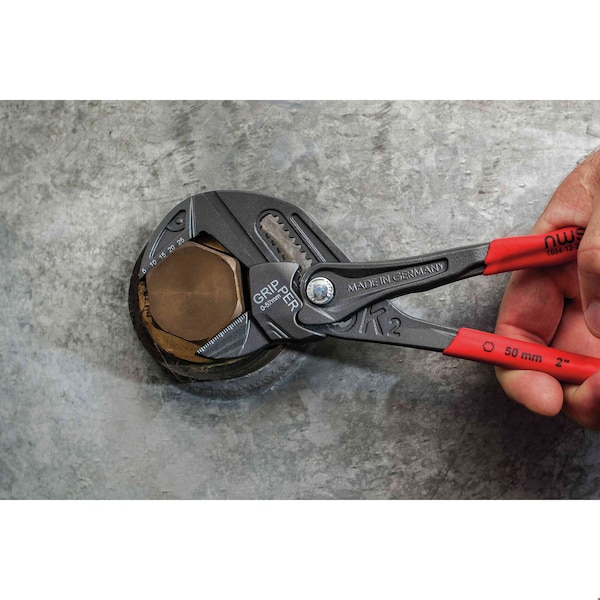 Nws Pliers Wrench 10 in. with 62 Finish Black Dipped Handle - 1664-12-250