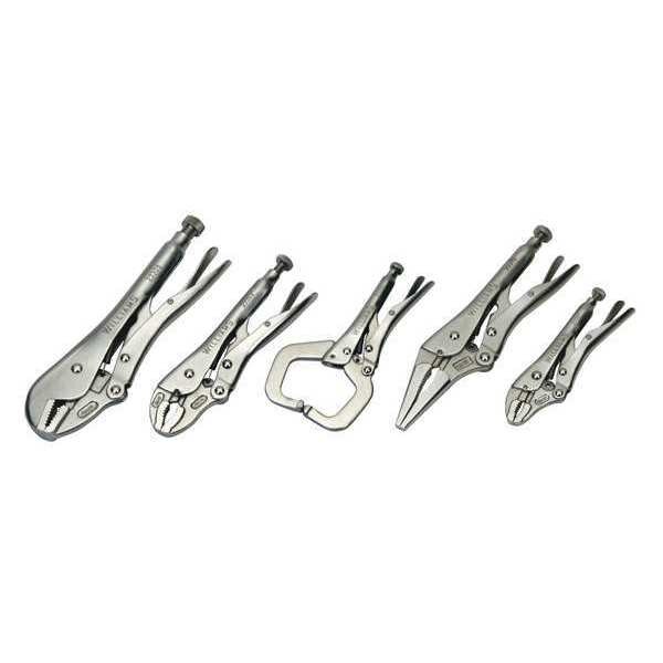 Williams 5 in, 6 in, 7 in, 9 in, 10 in Locking Plier Set - 23076