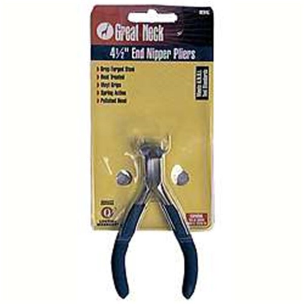 Great Neck Saw Mfg. Great Neck Saw 4-.50in. End Cutting Pliers  HEN4C - 76812004505