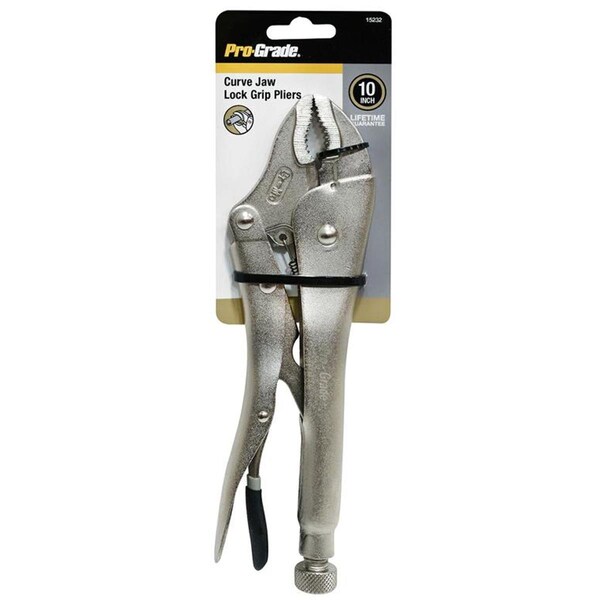 Cromo 10 in. Curve Jaw Lock Grip Pliers - CR3317233