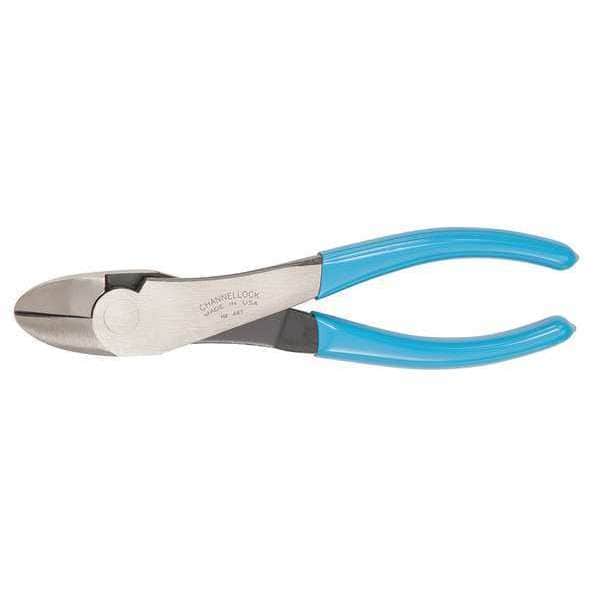 Channellock 9 1/2 in Diagonal Cutting Plier Standard Cut Oval Nose Uninsulated - 449