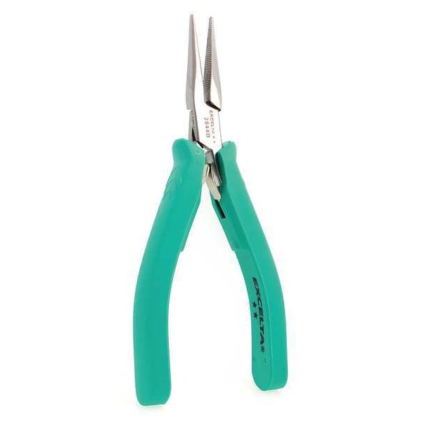 Excelta Chain Nose Plier, 5-3/4 in., Serrated - 2844D