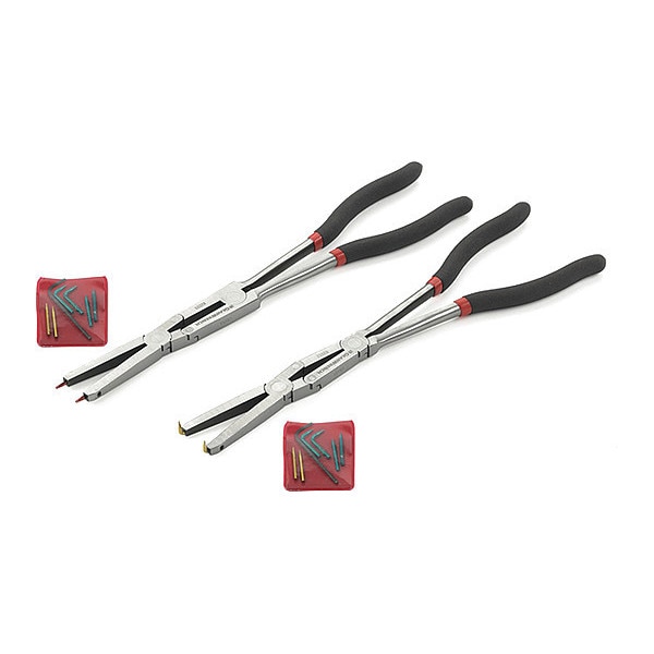 Gearwrench 2 Piece Pliers Set Comfort Grip Handle - 82110