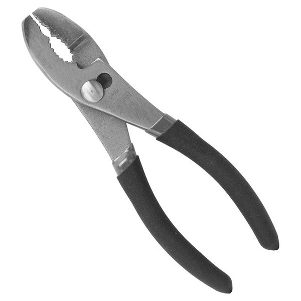 Vulcan Slip Joint Plier, 6 in OAL, 1 in Jaw Opening, Black/Blue Handle, Non-Slip Handle, 1 in W Jaw - PC916-21
